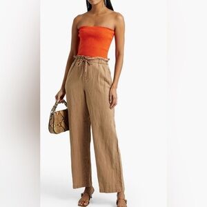 Alice & Olivia Orange Tube Top - XS